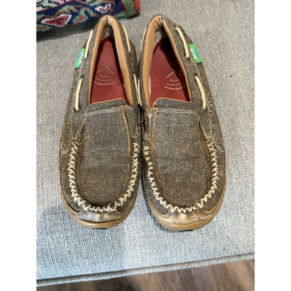 Twisted X Shoe Women Size 6 Slip on Moccasin ECO TWX Slip Resistant Casual - Picture 3 of 8